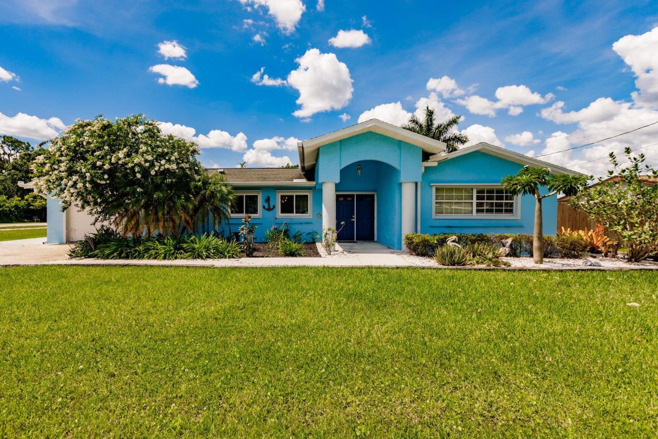 New! Dock Canal Family Home W/Pool & Gulf Access! North Fort Myers Eksteriør billede